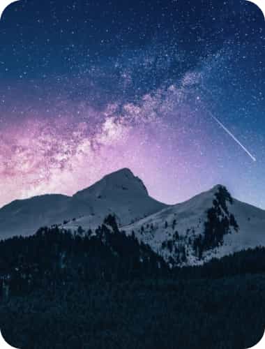 Ночь в горах